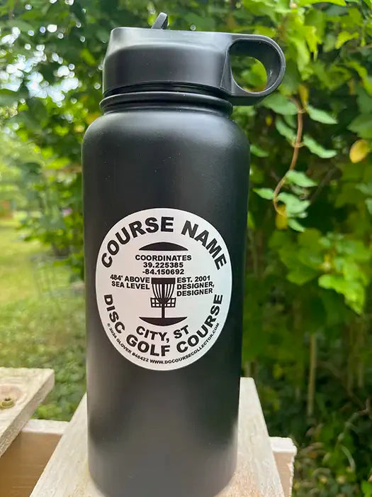 Cedar Grove Disc Golf Course, Goshen, OH Weatherproof Sticker