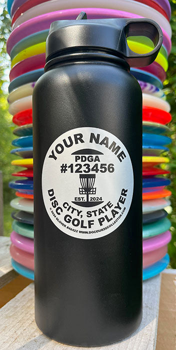 Your Personalized PDGA Number Sticker Pack